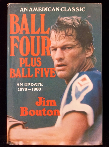 1981 Ball Four Plus Ball Five, by Jim Bouton- Autographed by Bouton