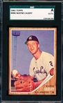 1962 Topps Baseball- #496 Wayne Causey, KC A’s- SGC A (Authentic)