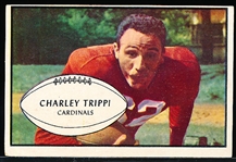 1953 Bowman Fb- #17 Charley Trippi, Chicago Cardinals