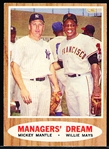 1962 Topps Bb- #18 Mays/Mantle