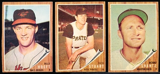 1962 Topps Bb- 20 Diff.