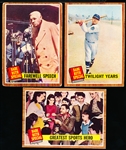 1962 Topps Bb- Babe Ruth- 4 Diff.