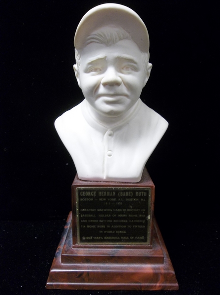 1963 National Baseball Hall of Fame Bust- Babe Ruth