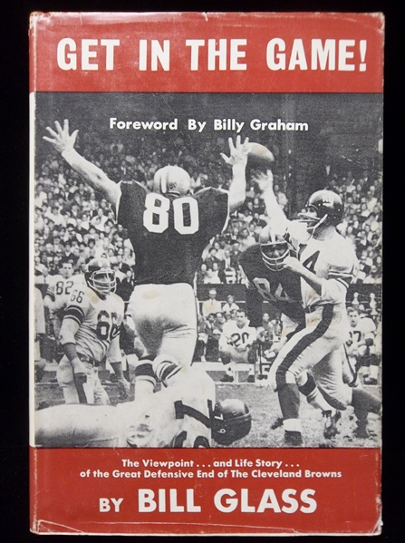 1965 Get in the Game! By Bill Glass (Cleveland Browns)- Signed by Glass