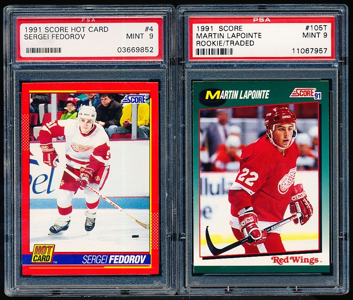 Two Graded Hockey Cards