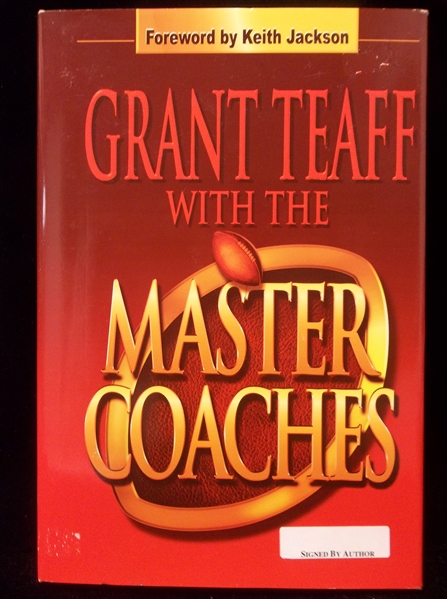 2006 Grant Teaff with the Master Coaches by Grant Teaff- Auto’d by Teaff