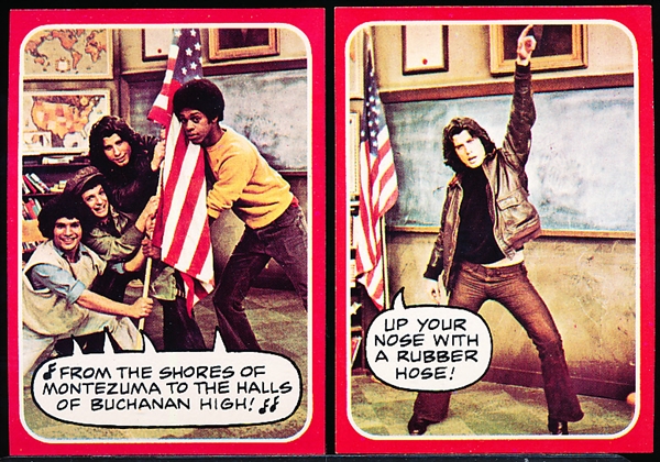 1976 Topps “Welcome Back Kotter” Complete Set of 53