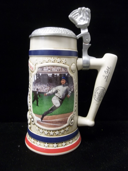 1994 Bradford Museum Ty Cobb “The Georgia Peach” 7” Tall “Legends of Baseball” Stein- #B0788 in Original Box