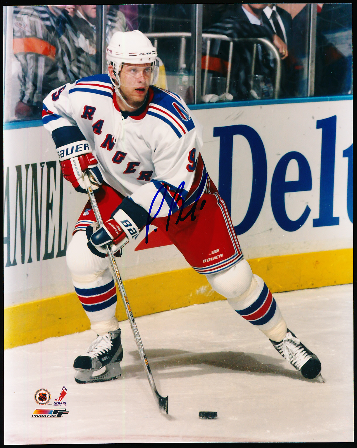 Lot Detail - Pavel Bure Autographed New York Rangers Color 8” x 10 ...