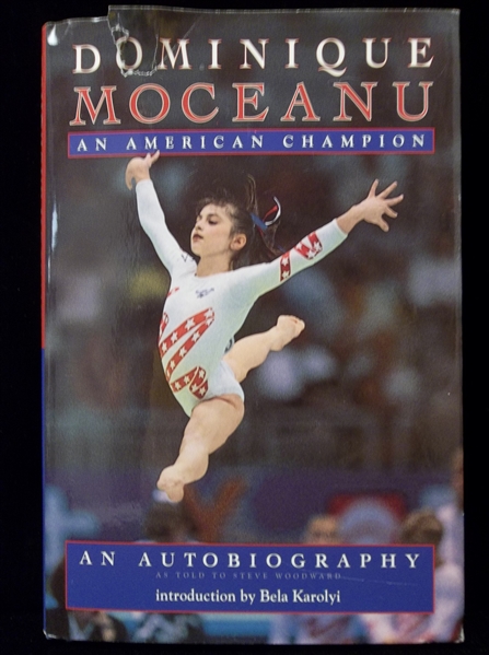 1996 Dominique Moceanu: An American Champion, by Moceanu, as told to Steve Woodward- Autographed by Moceanu