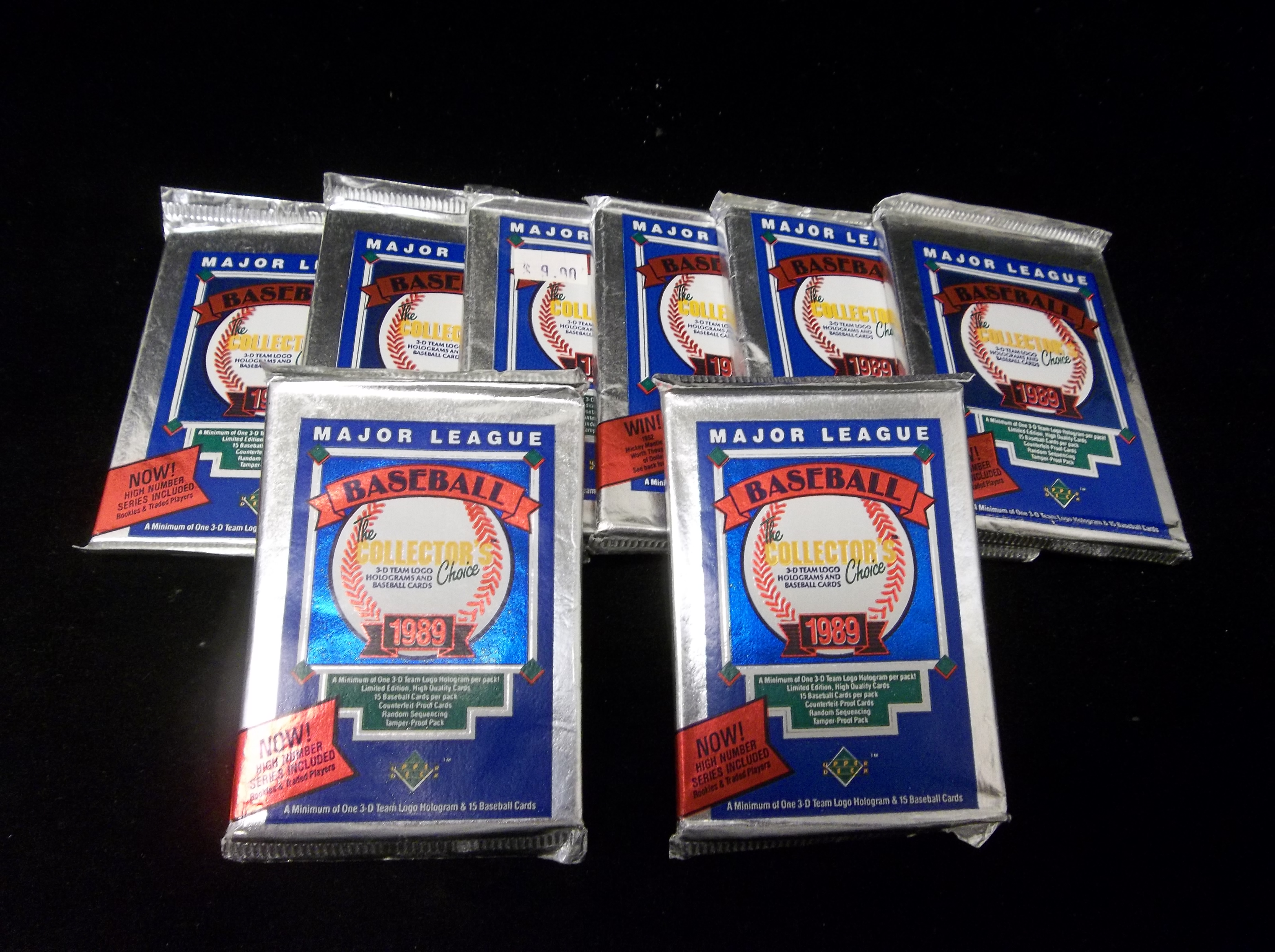 Lot Detail 1989 Upper Deck Baseball Low Series 8