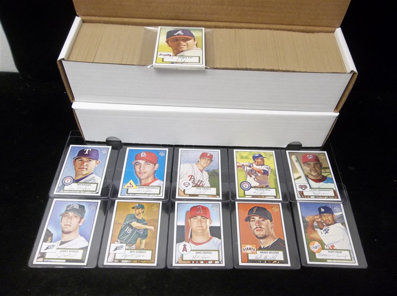 2006 Topps 52 Baseball- Two 800-Count Boxes Full! NrMt. 