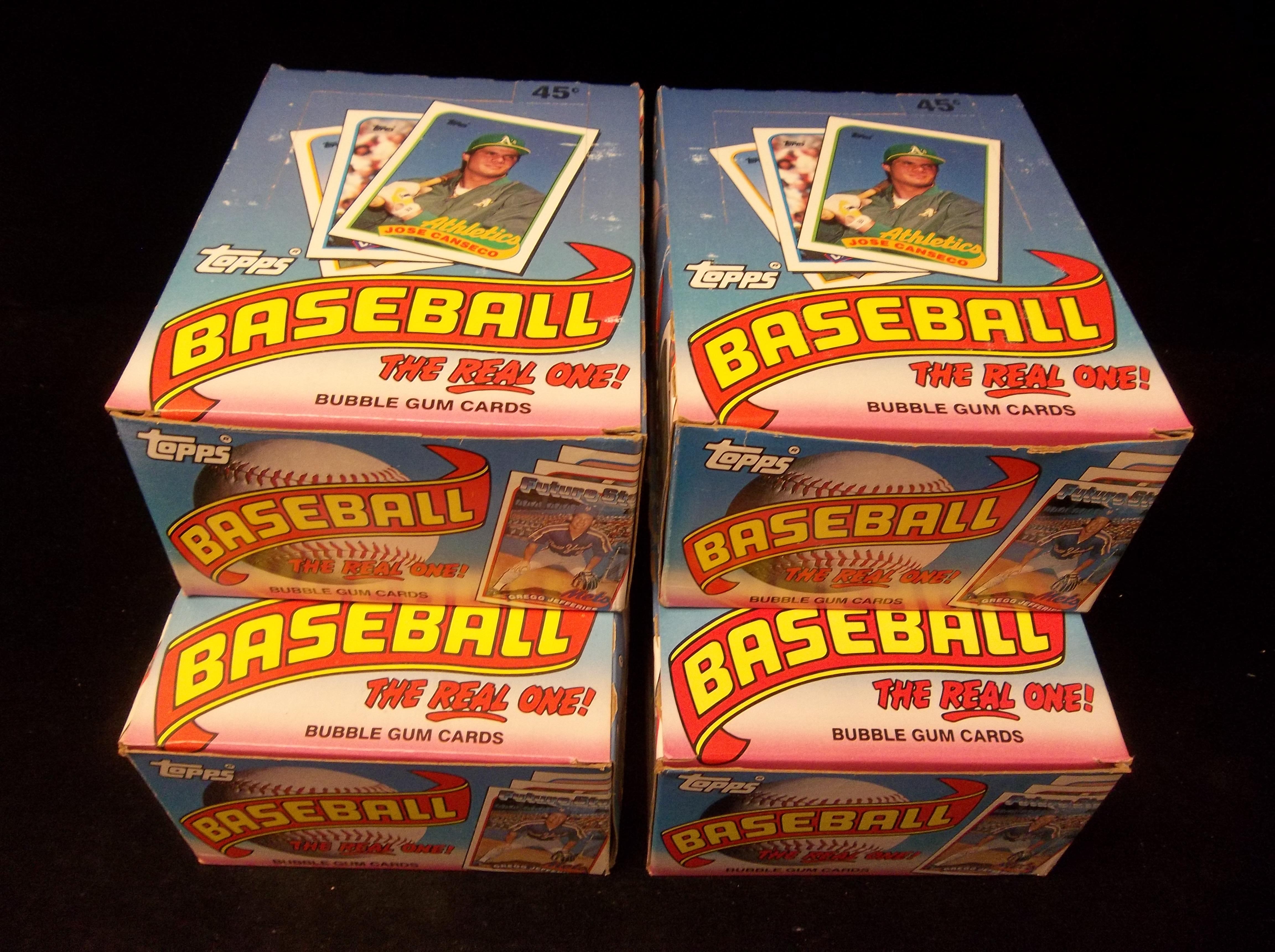 Lot Detail - 1989 Topps Bsbl.- 4 Unopened Wax Boxes