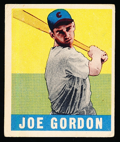 1948-49 Leaf Bb- #117 Joe Gordon, Indians- Hall of Famer! 