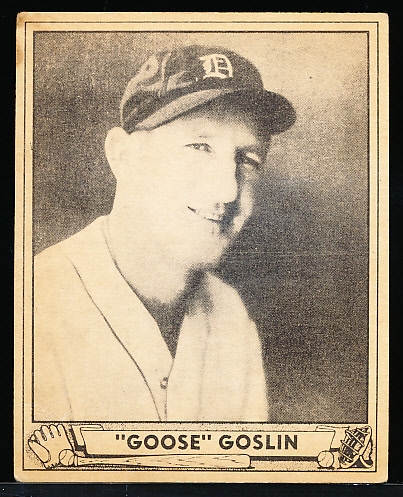 1940 Playball Bb- #232 Goose Goslin- Hi# - Hall of Famer! 