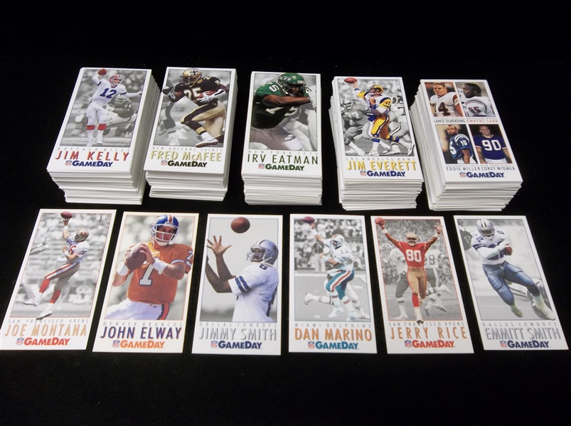 1992 GameDay Football Complete Set of 500