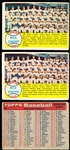 1958 T Bb- #44 Wash. Senators- 4 Cards