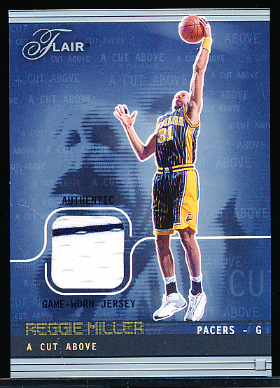 Lot Detail - 2003-04 Flair Basketball- “A Cut Above”- #ACA-RM Reggie ...