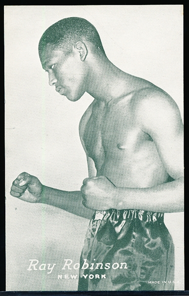 1940’s Exhibit Boxing- Ray Robinson (New York)