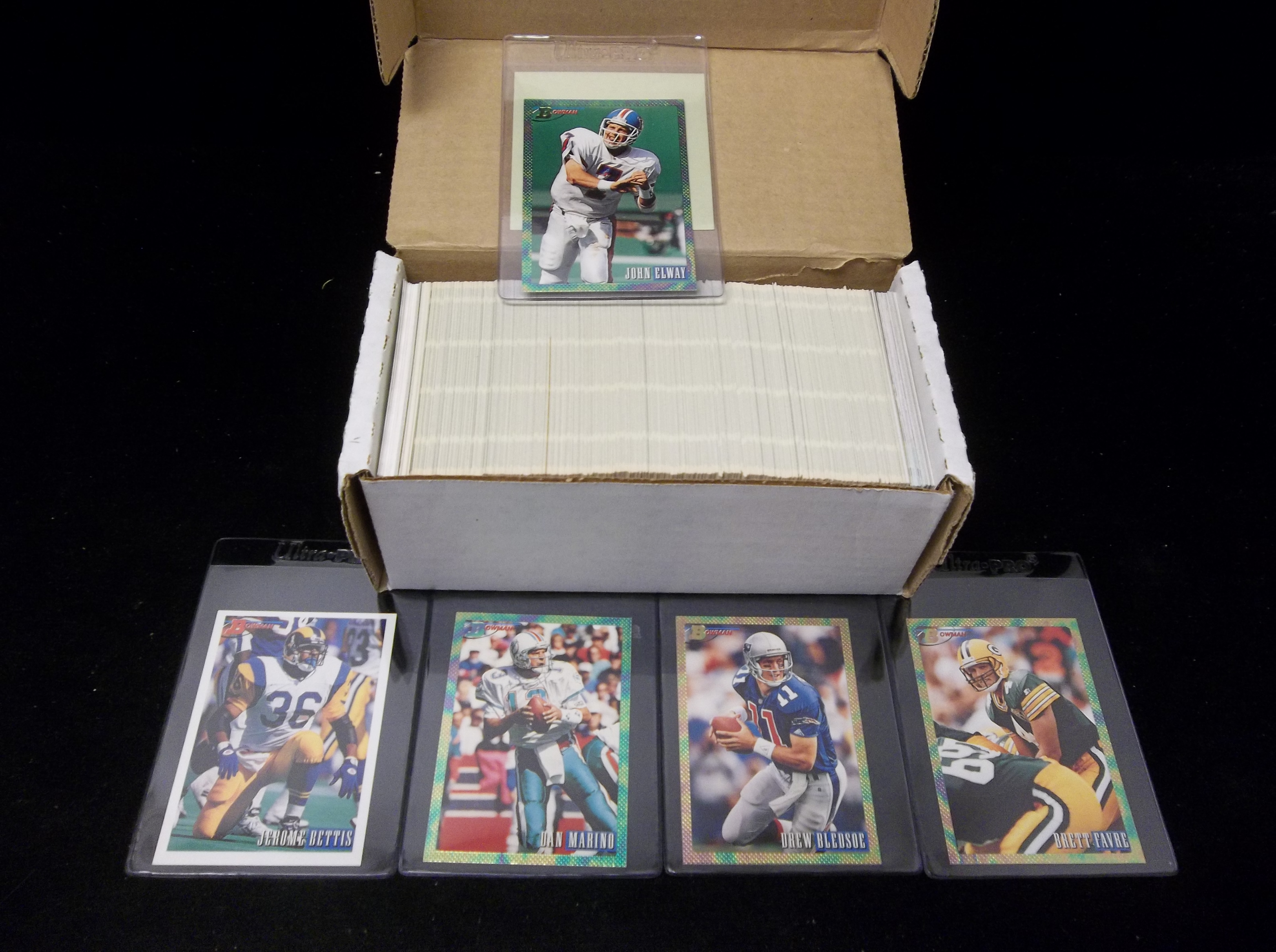 Lot Detail 1993 Bowman Football Complete Set of 423