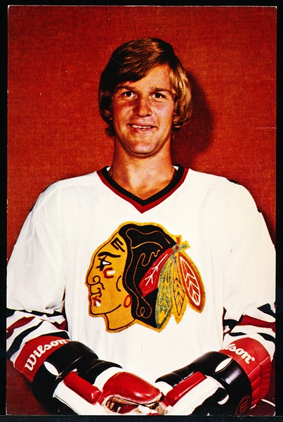 1976-77 Chicago Blackhawks 4” x 6” Bobby Orr Card