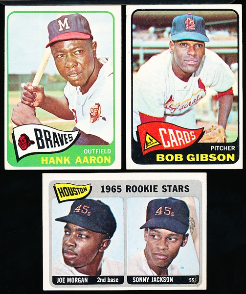 1965 Topps Bb- 3 Cards