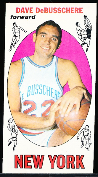 1969-70 Topps Basketball- #85 Dave DeBusschere RC, Knicks