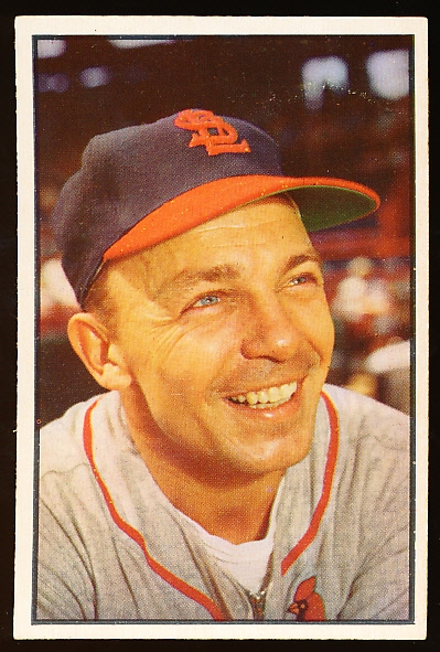 1953 Bowman Bb Color- #49 Eddie Stanky, Cardinals