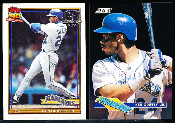 Ken Griffey Jr.- 2 Cards