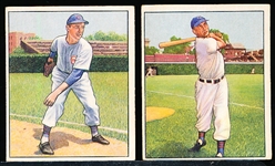 1950 Bowman Baseball- 2 Diff. Low Series Chicago Cubs