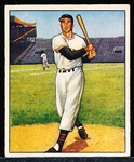 1950 Bowman Baseball- #28 Bobby Thomson, Giants