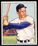 1950 Bowman Baseball- #33 Ralph Kiner, Pirates