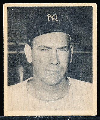 1948 Bowman Baseball- #22 Floyd Bevins, Yankees- SP!