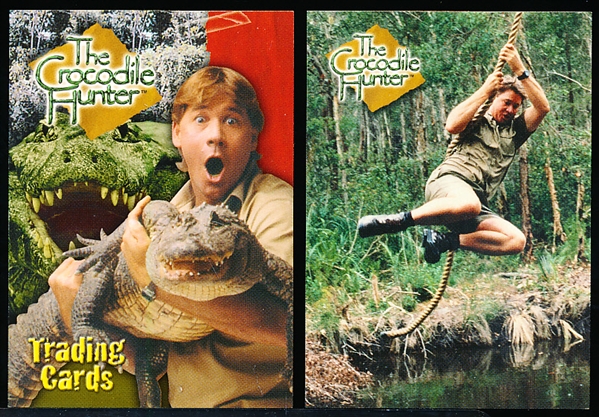 2002 Dart “The Crocodile Hunter” Complete Set of 72 Cards