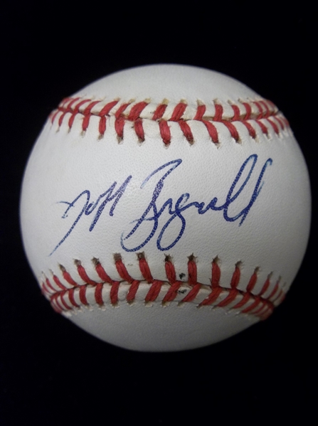 Jeff Bagwell Autographed Official NL Baseball