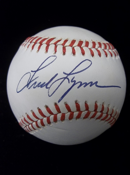 Fred Lynn Autographed Official AL Baseball