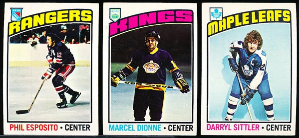 1976-77 Topps Hockey- 120 Asst. Cards