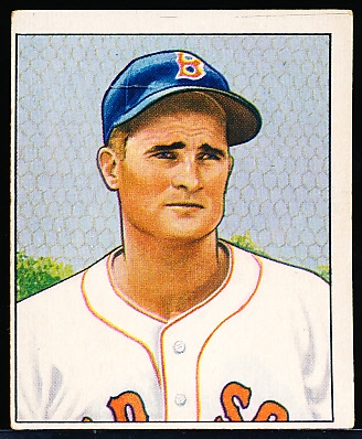 1950 Bowman Bb- #43 Bobby Doerr, Red Sox