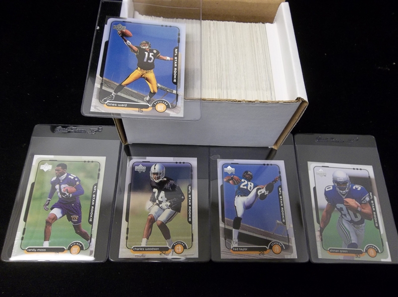 1998 Upper Deck Football Near Complete Set- 250 of 255