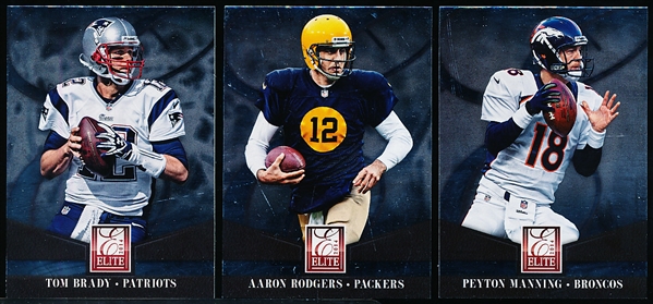 2014 Elite Football Complete Base (#1-100) Set