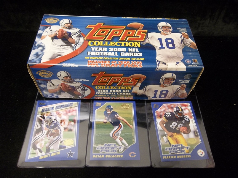 2000 Topps Collection Football- Complete Set of 400