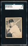 1948 Bowman Bb- #45 Hank Sauer, Reds- SGC A (Auth)