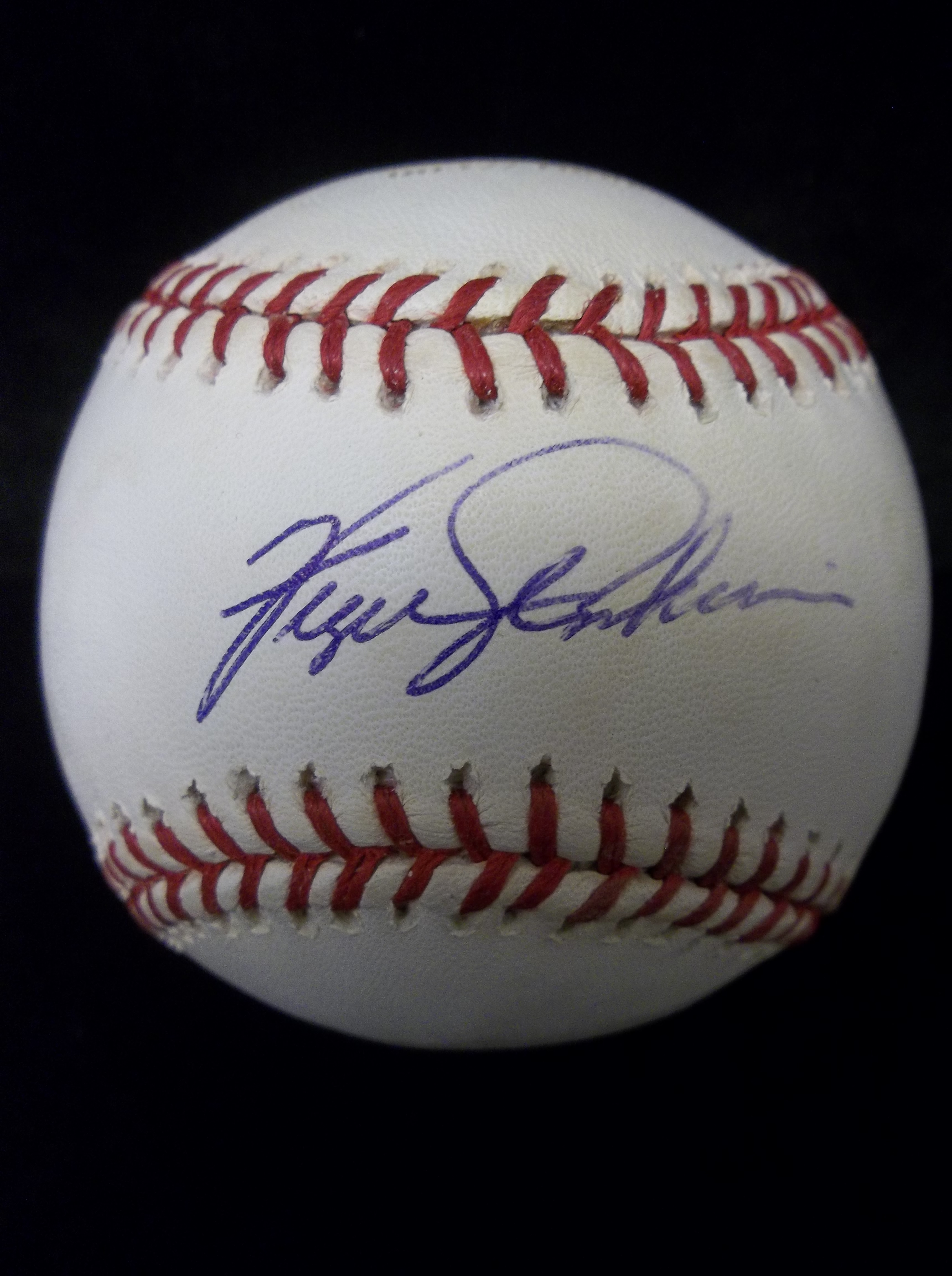 FERGIE JENKINS AUTOGRAPHED BASEBALL - OFFICIAL MAJOR LEAGUE BALL