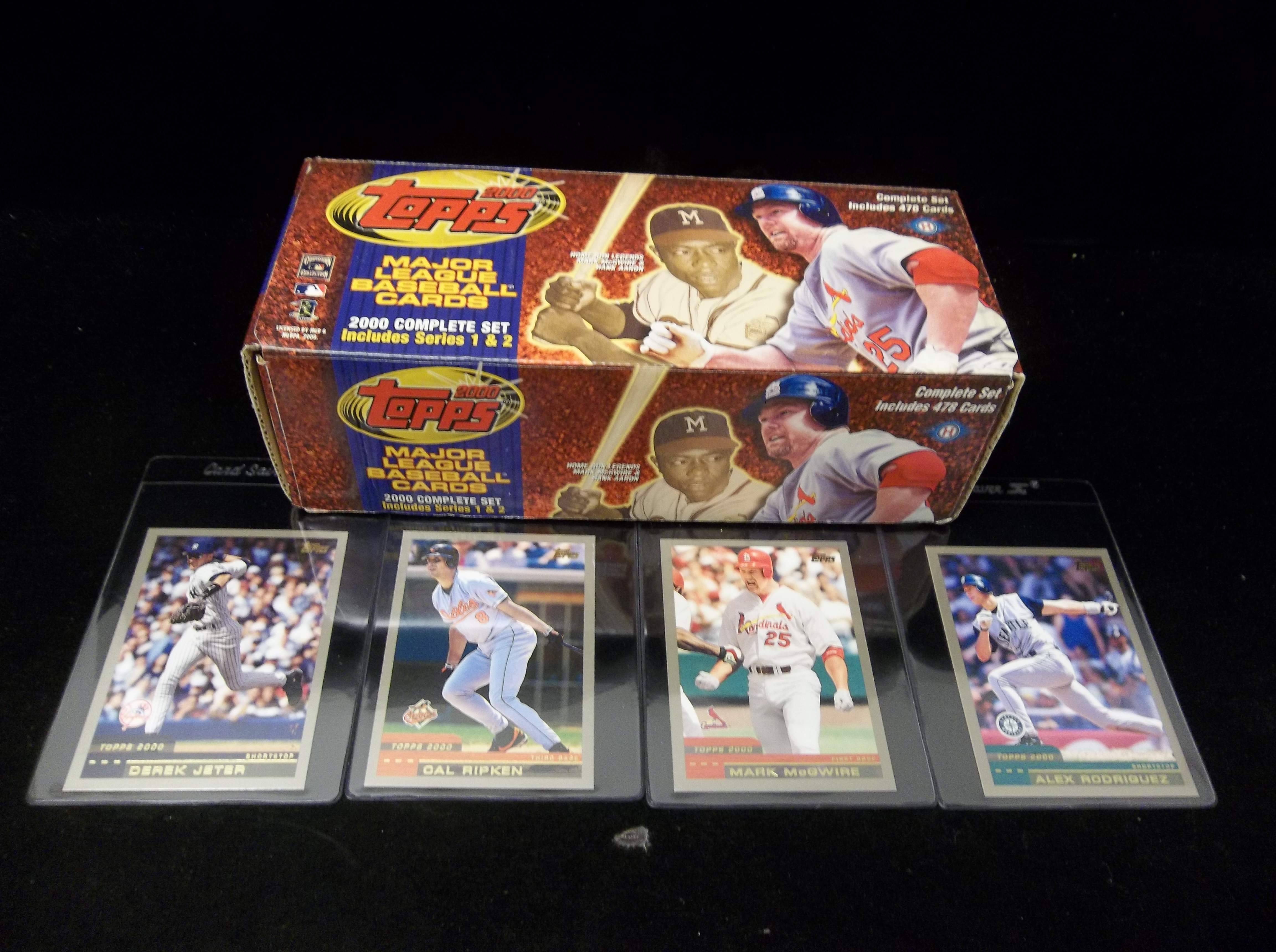 Lot Detail - 2000 Topps Baseball Near Complete Opened Hobby Factory Set ...