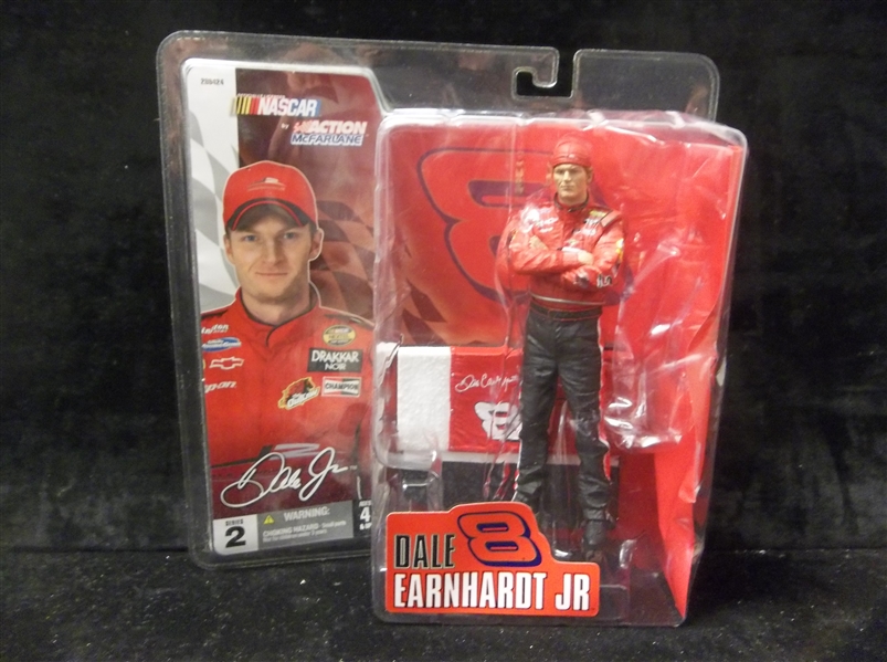 2004 McFarlane Series #2 Dale Earnhardt Jr. Figure in Original Unopened Packaging