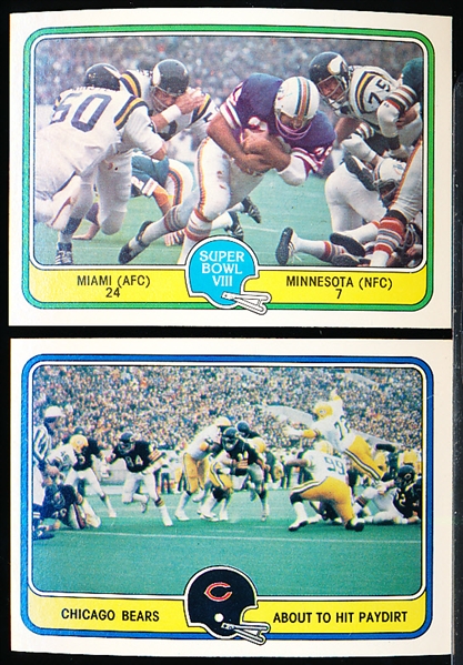 1981 Fleer Ftbl.- 1 Complete Set of 88 Cards