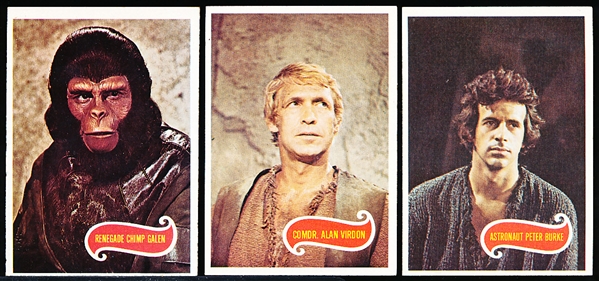 1975 Topps “Planet of the Apes” (TV) Complete Set of 66