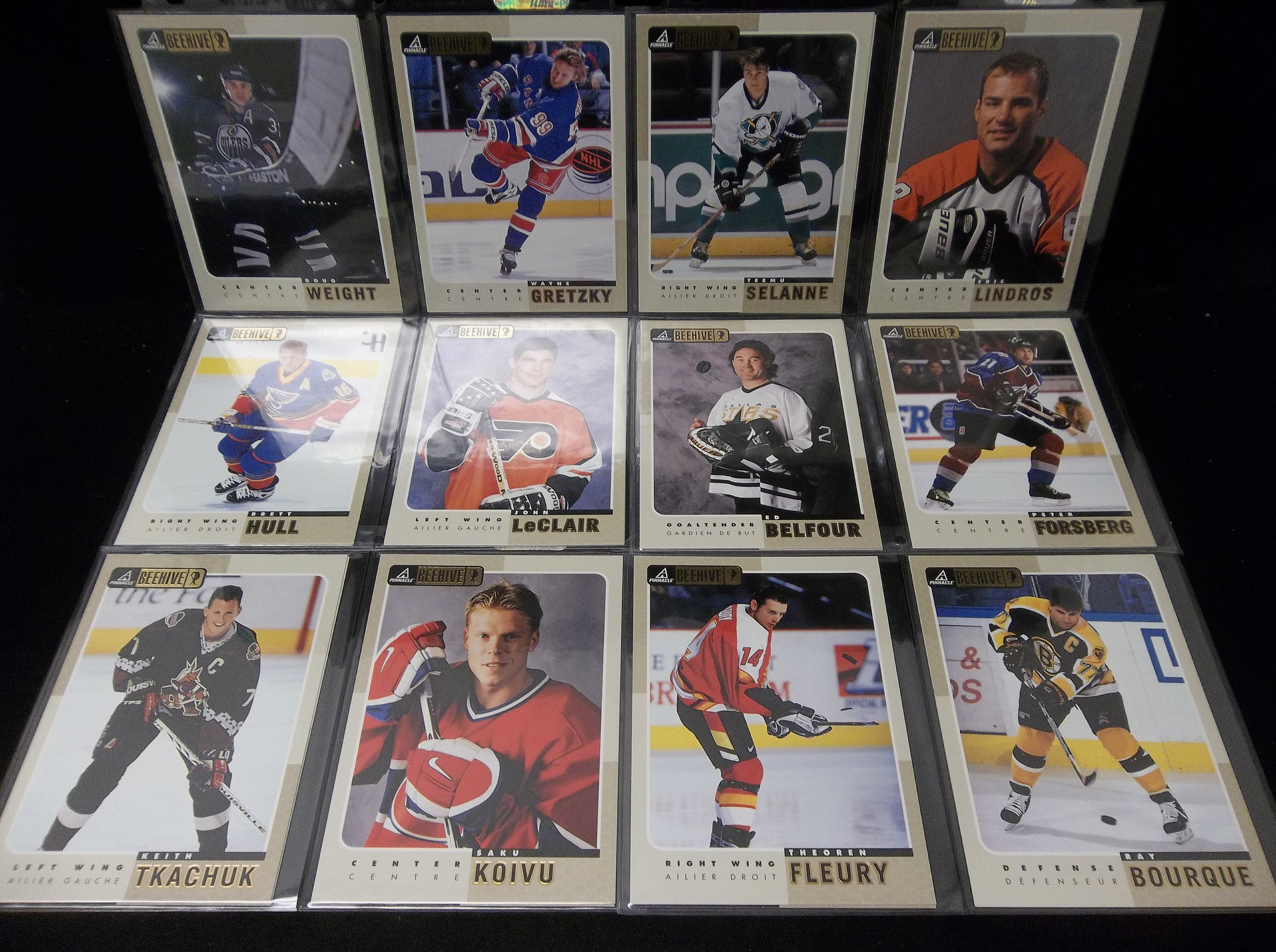 Lot Detail - 1997-98 Beehive Hockey Complete Set of 75 in Pages