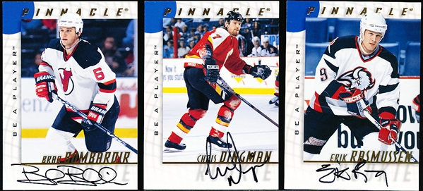 1997-98 Be-A-Player Hockey Certified Autographs- 7 Diff