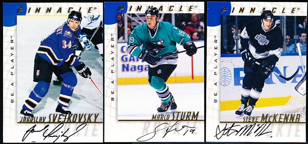 1997-98 Be-A-Player Hockey Certified Autographs- 6 Diff